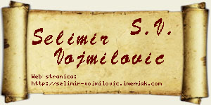Selimir Vojmilović vizit kartica